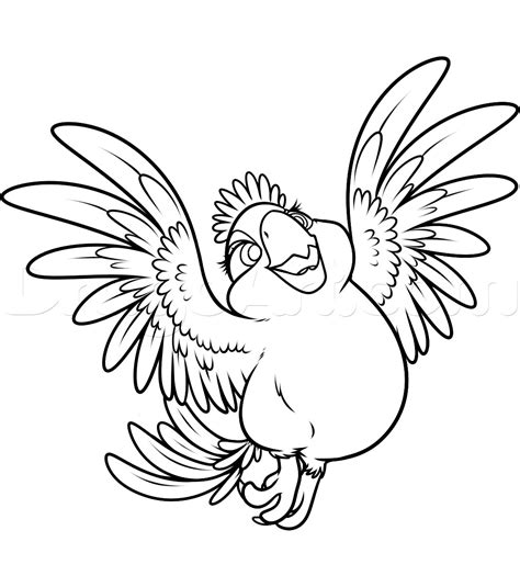 Rio 2 coloring page for kids - Rio 2 Coloring Pages for Kids