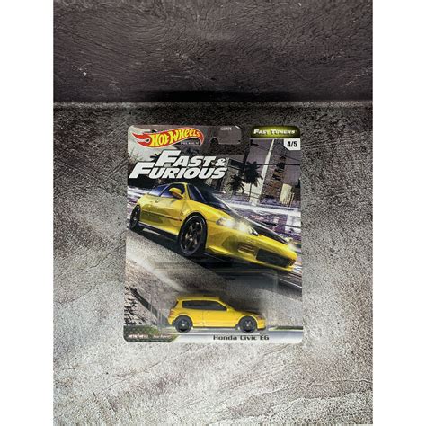 Jual Hot Wheels Fast Furious Honda Civic EG Fast Tuners Shopee Indonesia