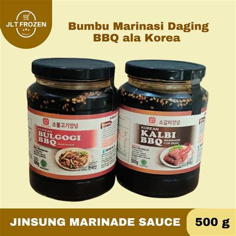 Jual Jinsung Marinade Sauce Saus Marinasi Bbq Saus Korean Bbq