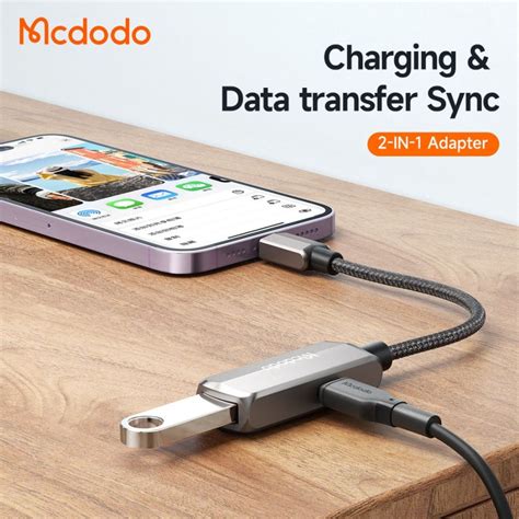 Jual MCDODO CA 2690 Converter OTG USB 3 0 To Lightning Charger Iphone