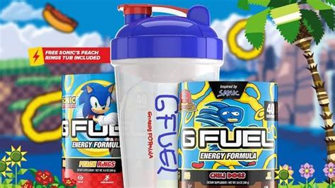 G Fuel Sanic Chili Dogs Flavor Is The Second Sonic Flavor Siliconera