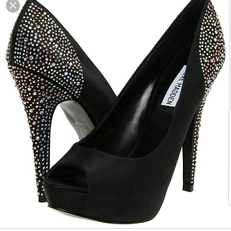 Steve Madden Shoes Steve Madden Playyr Bling Rhinestone Platform Heel