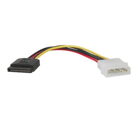 CABLE SERIAL ATA SATA MOLEX 4 Pines A 15 Pines 153cm UPC