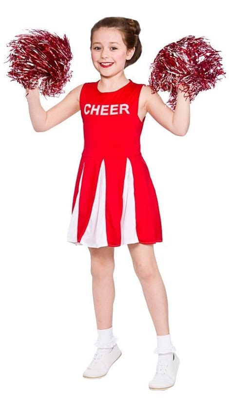 Red Cheerleader Costume