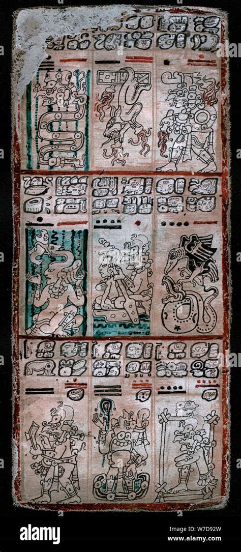 Dresden Codex Fotograf As E Im Genes De Alta Resoluci N Alamy