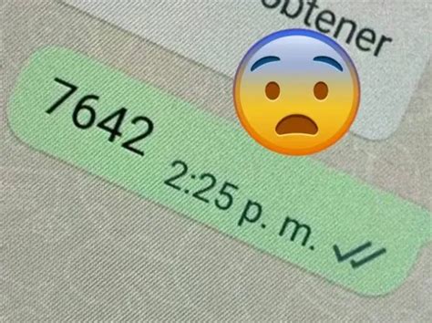 Qu Significa El C Digo Que Llega Por Whatsapp Telesol Diario