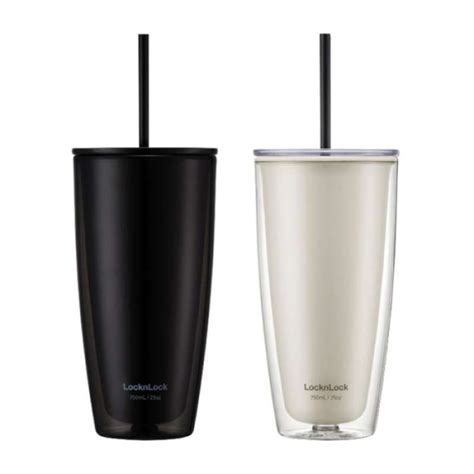 Jual Tumbler Gelas Minum Lock Lock Hap Double Wall Cold Cup