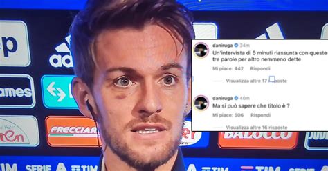 Rugani Contro Le Fake News Durissimo Attacco Del Centrale Della Juve A