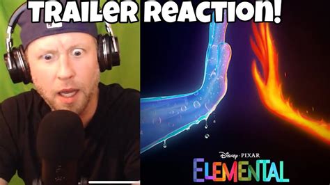 Pixars Elemental Trailer Reaction Opposites React 2023 Youtube