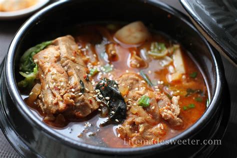 Korean Pork Bone Soup Gamjatang Korean Soup Recipes Best Soup