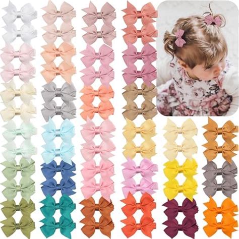 Amazon C Llot Baby Hair Clips Pcs Tiny Baby Girls Hair Bows