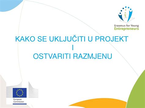 KAKO SE UKLJUČITI U PROJEKT ppt download