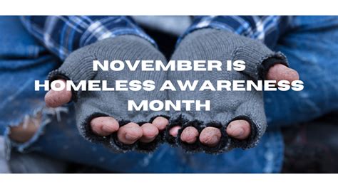 Homeless Awareness Month TrueNorth Community Services