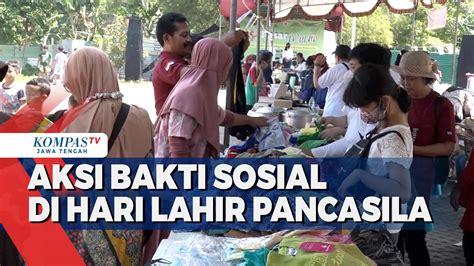 Aksi Bakti Sosial Di Hari Lahir Pancasila