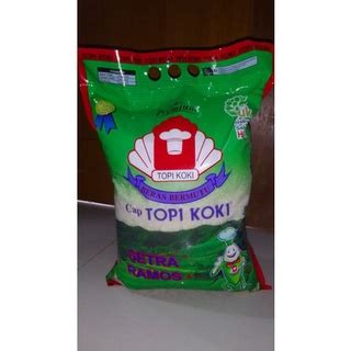 Jual Beras Premium Kg Topi Koki Dan Hoki Indonesia Shopee Indonesia