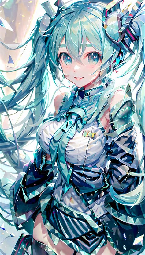 AI illustration Hatsune miku by yb5000 on DeviantArt