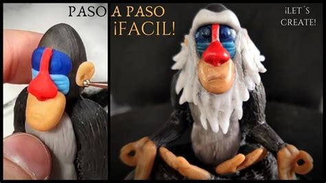 Como Hacer A Rafiki El Rey Leon Paso A Paso Porcelana Fria