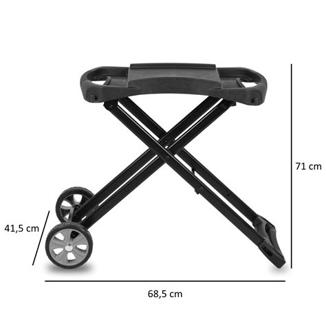 Bbq Toro Tragbarer Tisch Gasgrill Mit Grilltisch F R Balkon Camping