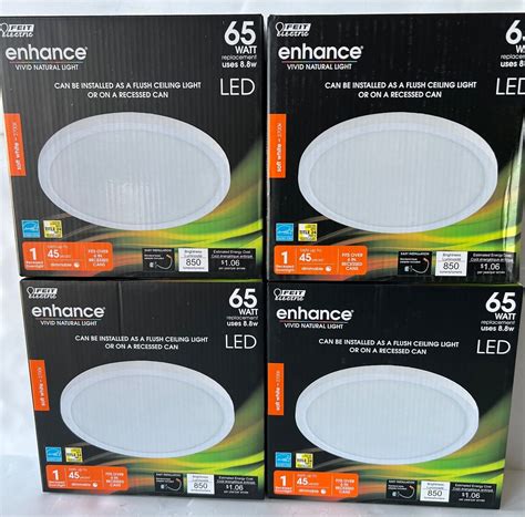 Feit Electric Enhanced Vivid Natural Light 65 WATT LED Soft White 2700K