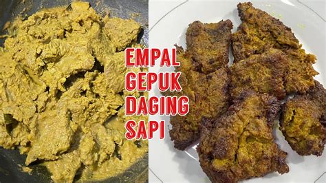 Resep Cara Membuat Empal Gepuk Daging Sapi Ampuk Untuk Hari Raya Idhul