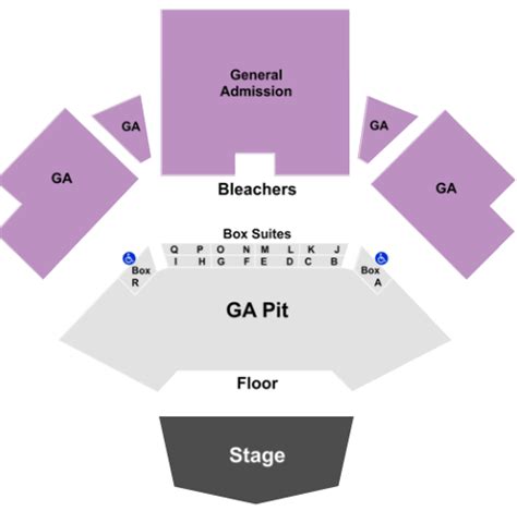 Jacobs Pavilion Seating Chart