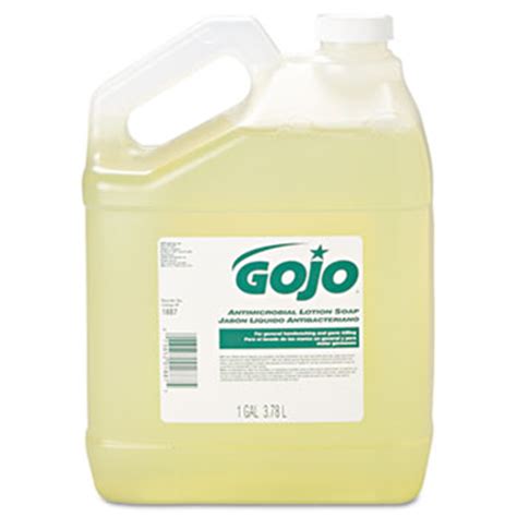 Goj 1887 04 Gojoâ Antimicrobial Lotion Soap 4 1 Case Gallons Goj 1887