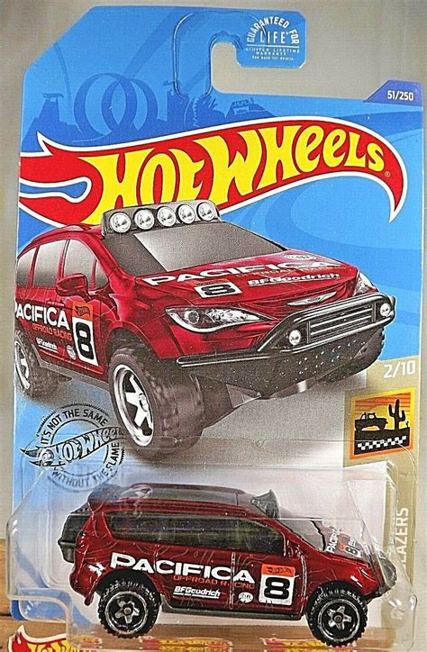 Hot Wheels Baja Blazers CHRYSLER PACIFICA Dark Red W Chrome Baja Contemporary