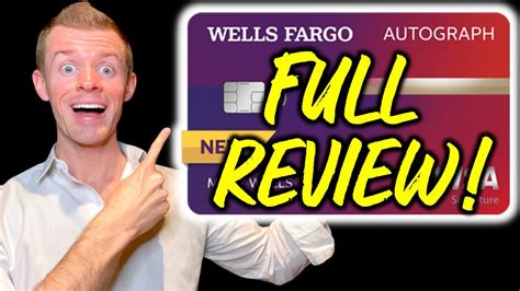 Wells Fargo Autograph Card Review Youtube