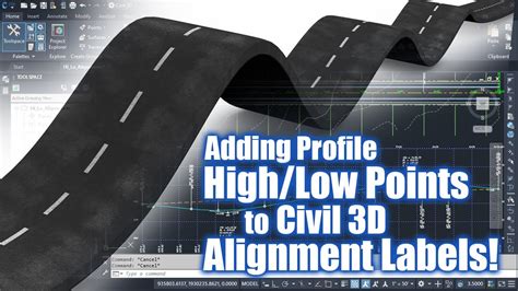 Adding Profile High Low Points To Civil 3D Alignment Labels YouTube