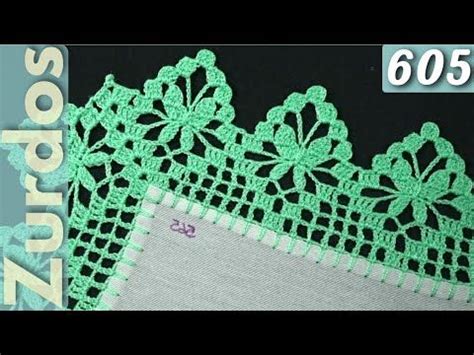 Puntilla De MARIPOSAS Para Zurdos 605 Puntillas Maribel Crochet