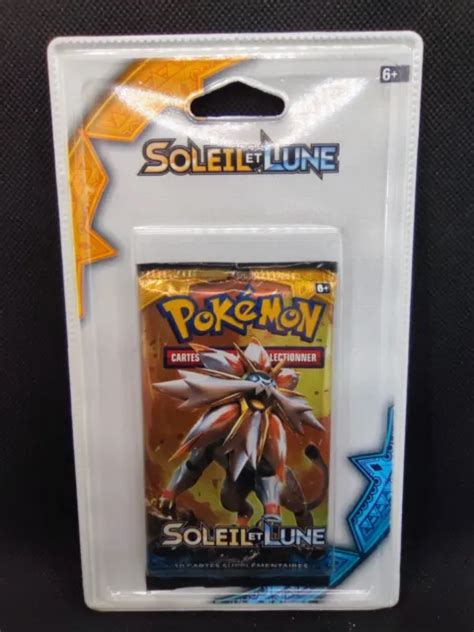 BOOSTER POKEMON SL1 SOLEIL ET LUNE base set Français sous blister