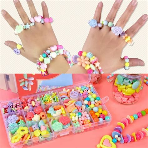 Aliexpress.com : Buy 1 set kids diy jewelry making supplies mix style ...