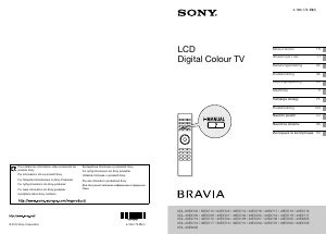 Mode demploi Sony Bravia KDL 32EX717 Téléviseur LCD