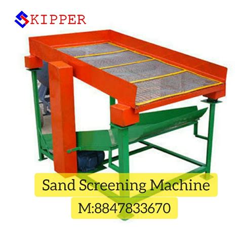 1 HP Sand Screening Machine Capacity 100 Kg Hr At Rs 38000 In Hyderabad