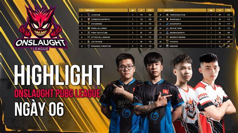 Highlight Onslaught Pubg League Ng Y Taikonn D N U Mvp Ng I U