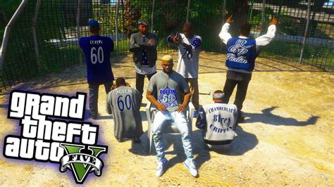 Gta Real Hood Life Jumped Into Rolling Crip Youtube