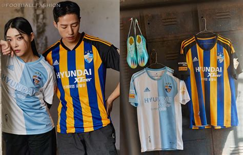 Ulsan Hyundai 2023 Adidas Home And Away Kits FOOTBALL FASHION