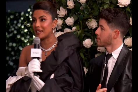 Met Gala 2023 Priyanka Chopra And Nick Jonas Twin In Black Valentino