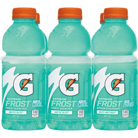 Gatorade Frost Sports Drink Arctic Blitz 6 x 591 ml bottles Voilà