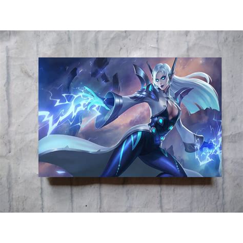 Jual Poster Mobile Legends Legend Size A Hero Eudora Hiasan Dinding