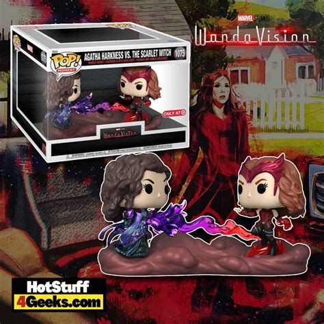 Funko Pop Moment Marvel Wanda Vision Wanda Vs Agatha Pack Target