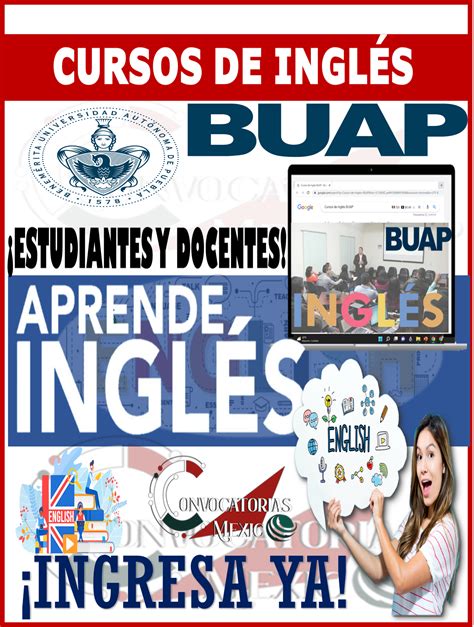 ESTUDIANTES Y DOCENTES estos son los Cursos de Inglés BUAP que