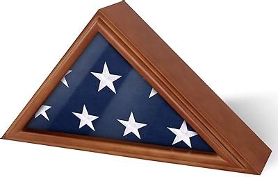 Amazon Hbcy Creations Rustic Flag Case Solid Wood Military Flag