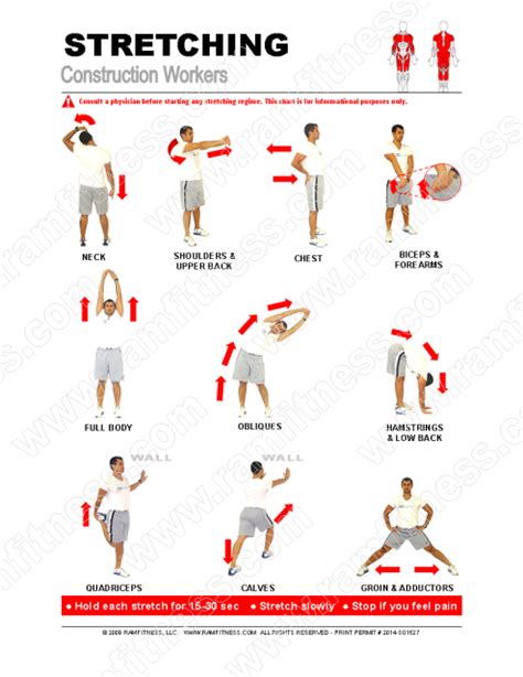 Printable Stretching Exercises