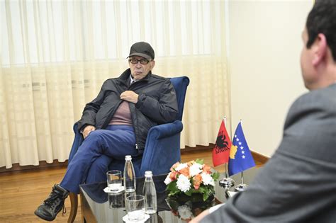 Prime Minister Kurti Hosted The Writer Ismail Kadare In The Prime