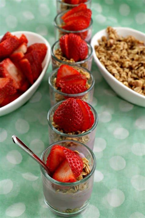 Mini Fruit And Yogurt Parfaits Kiss In The Kitchen