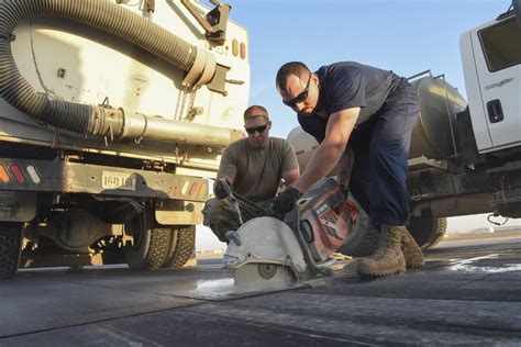 Rapidly Repairing The Runway Us Air Forces Central News