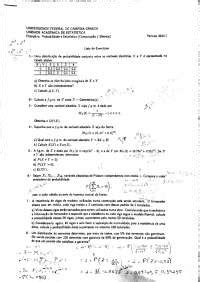 Lista resolvida de probabilidade Exercícios Probabilidade Docsity