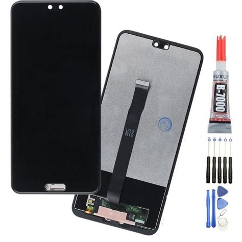 Ecran LCD Huawei P20 Huawei EML L09C EML L29C Verre trempé Kit