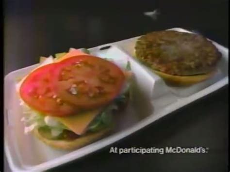 McDonald's McDLT commercial with Jason Alexander 1985 : r/vintageads